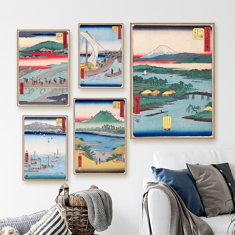 Japanese Traditional Lifestyle - Japanese Traditional Landscape Poster Canvas Art