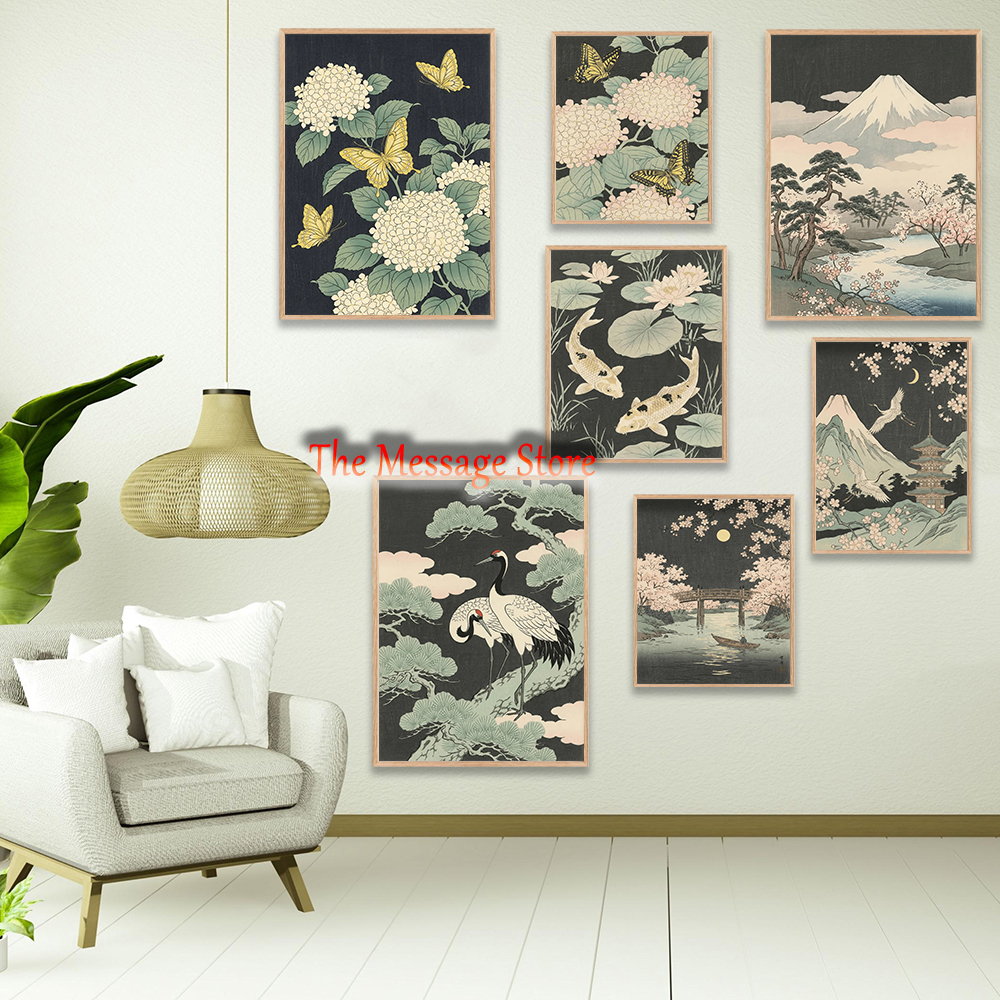 Japanese Traditional Lifestyle - Japanese Cherry Bloom Fuji River Traditional