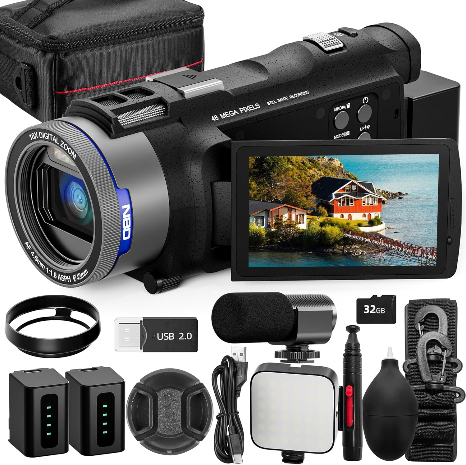 Japanese Traditional Lifestyle - NBD 4K Camcorder Video Camera with