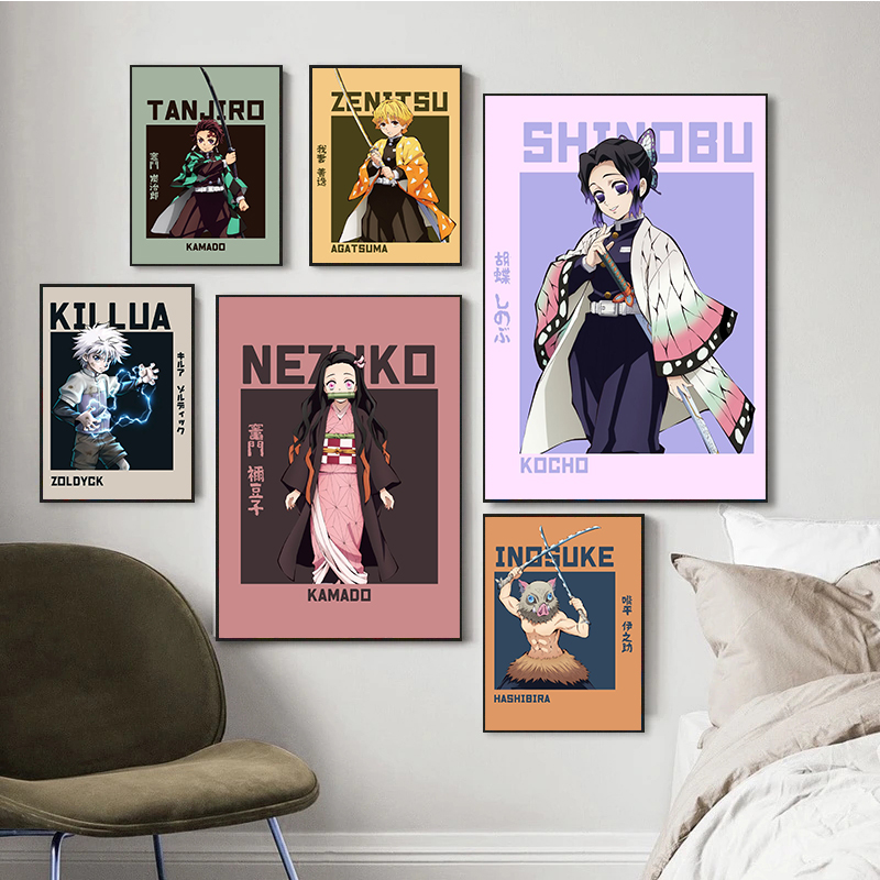 Japanese Lifestyle Anime - Japanese Anime Classic Character Poster Demon