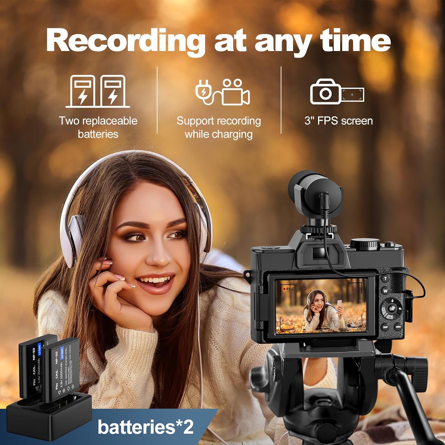 NBD S100F 48MP 4K Digital Came - Japanese Lifestyle App ulasan dan harga
