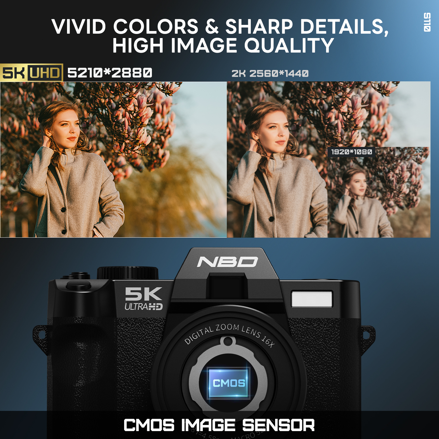 NBD 5K&48MP Digital Camera wit - Japanese Lifestyle App ulasan dan harga