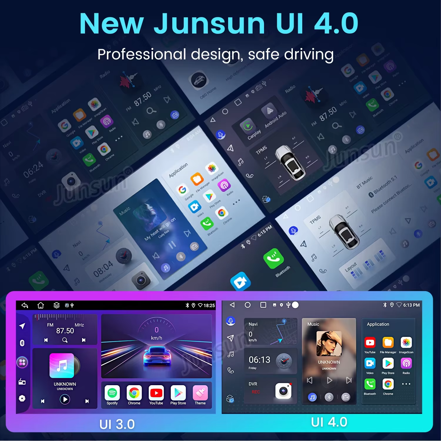 Junsun AI Voice Car Stereo Rad - Japanese Traditional Lifestyle ulasan dan harga