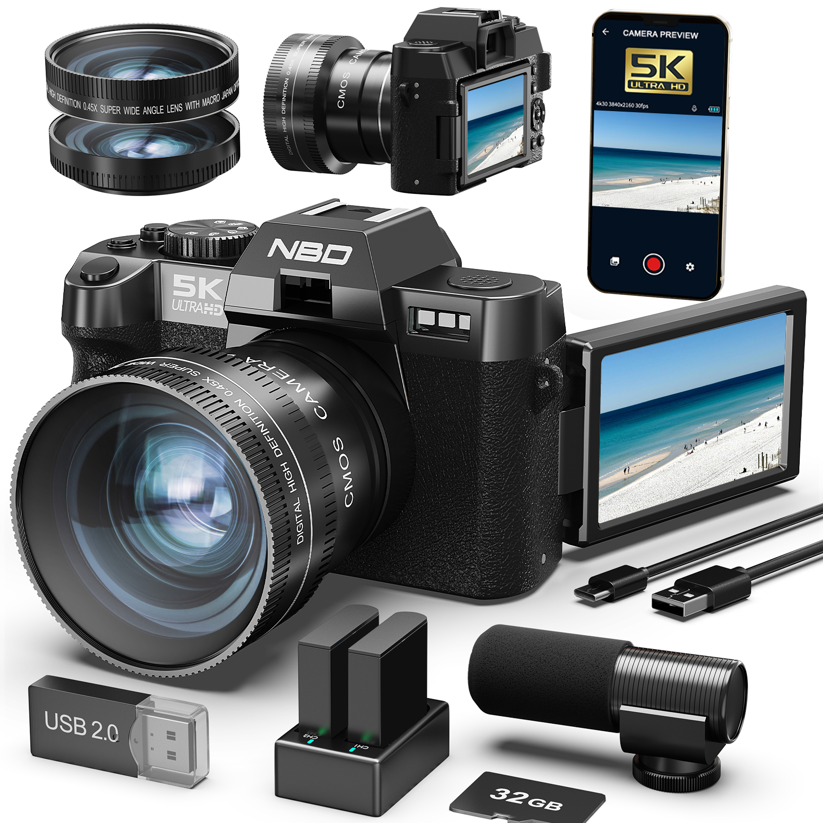 NBD Digital Cameras 5K&48MP Ph - Japanese Traditional Lifestyle ulasan dan harga