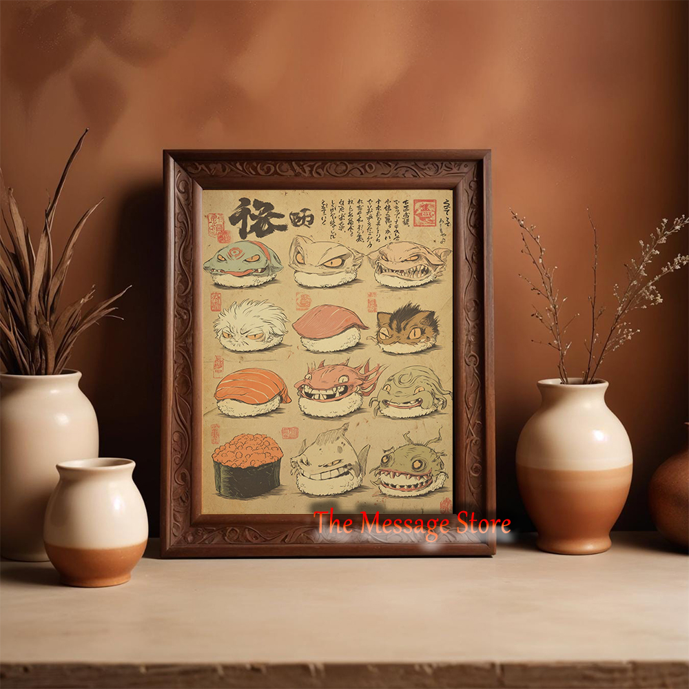 Japanese Sushi Monster Art Yok - Japanese Lifestyle And Food ulasan dan harga