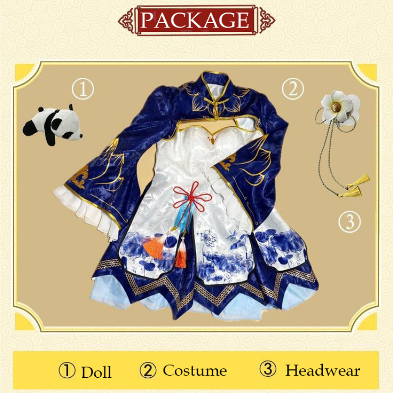 2025 Rem Ram Cosplay Cheongsam - Japanese Lifestyle Anime ulasan dan harga