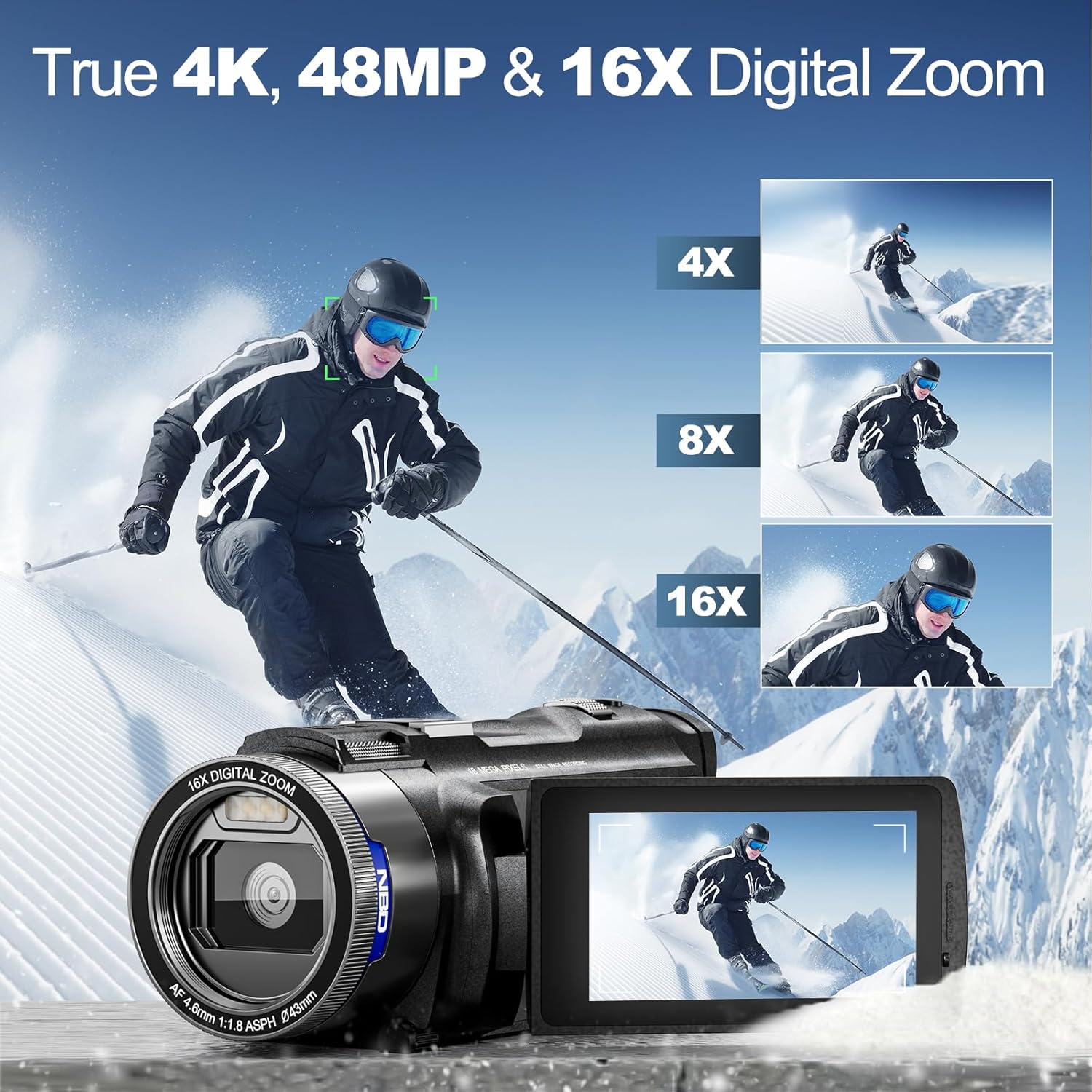 NBD 4K Camcorder Video Camera  - Japanese Traditional Lifestyle ulasan dan harga