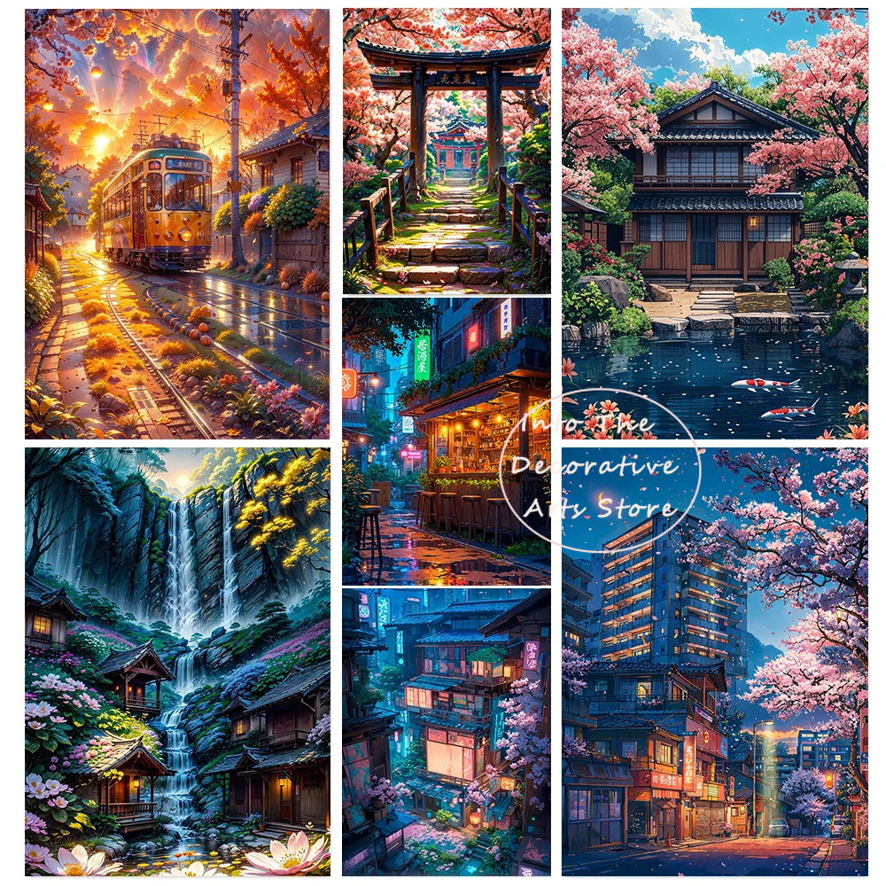 Japanese Anime Style City Life - Japanese Lifestyle Anime ulasan dan harga