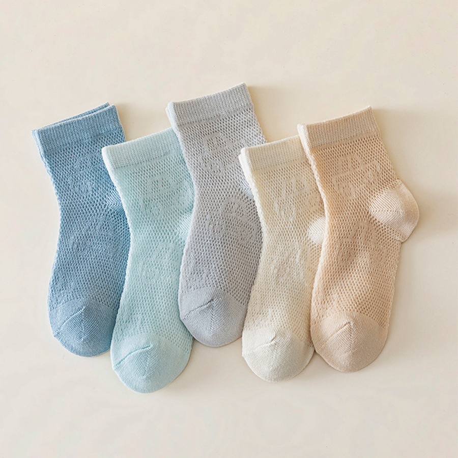 5 Pairs of Kidsren's Socks Pur - Japanese Daily Lifestyle ulasan dan harga