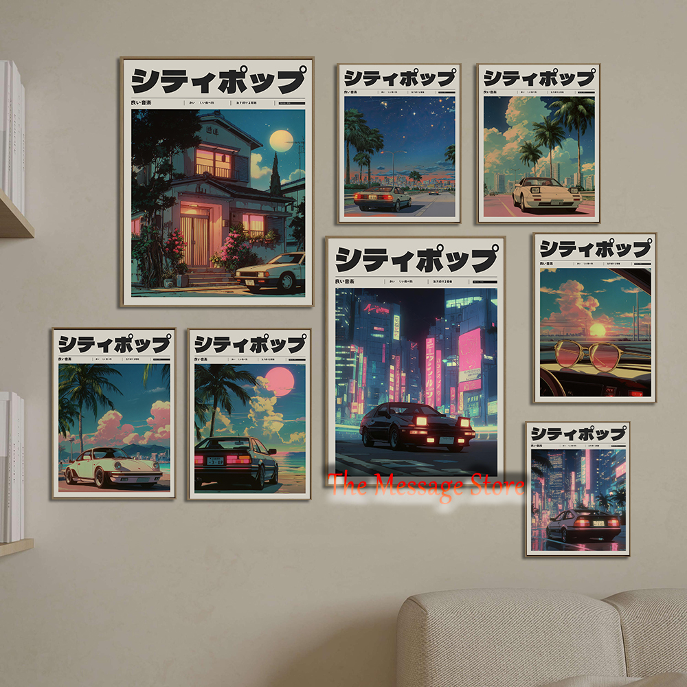 Japanese Street Retro Sports C - Japanese Lifestyle Anime ulasan dan harga