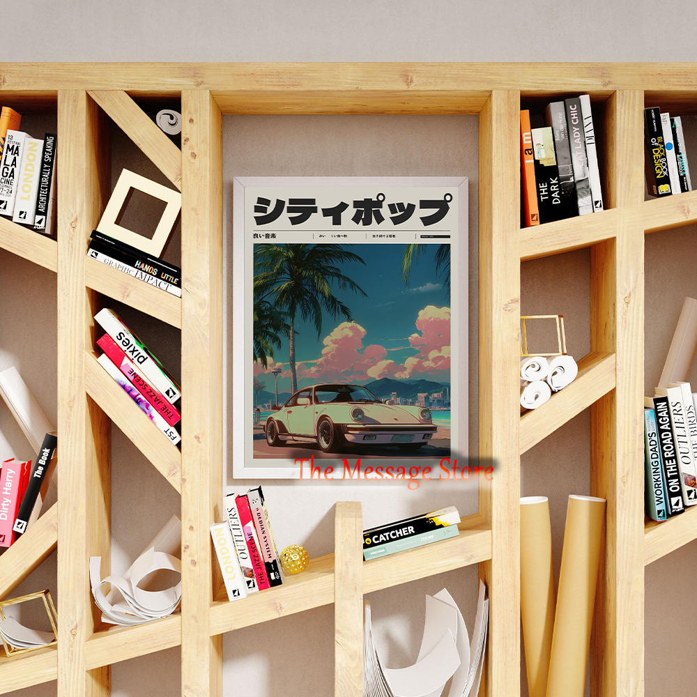 Japanese Street Retro Sports C - Japanese Lifestyle Anime ulasan dan harga