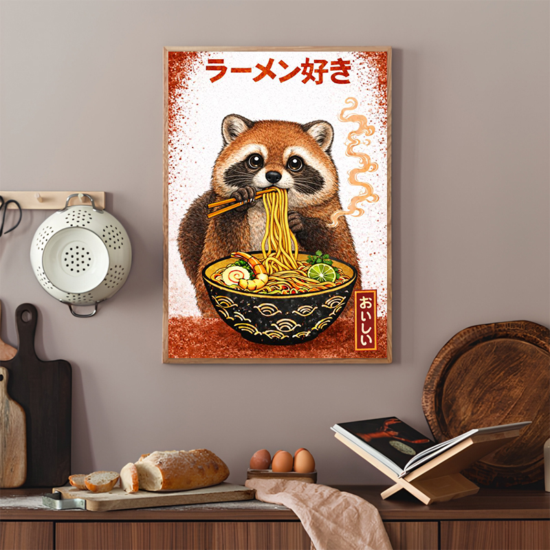 Funny Japanese Food Posters Cu - Japanese Lifestyle And Food ulasan dan harga