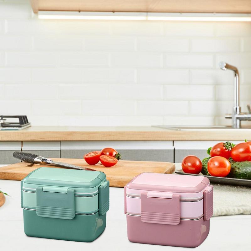 Lunch Containers For Adults Ha - Bento Box Two Tier ulasan dan harga