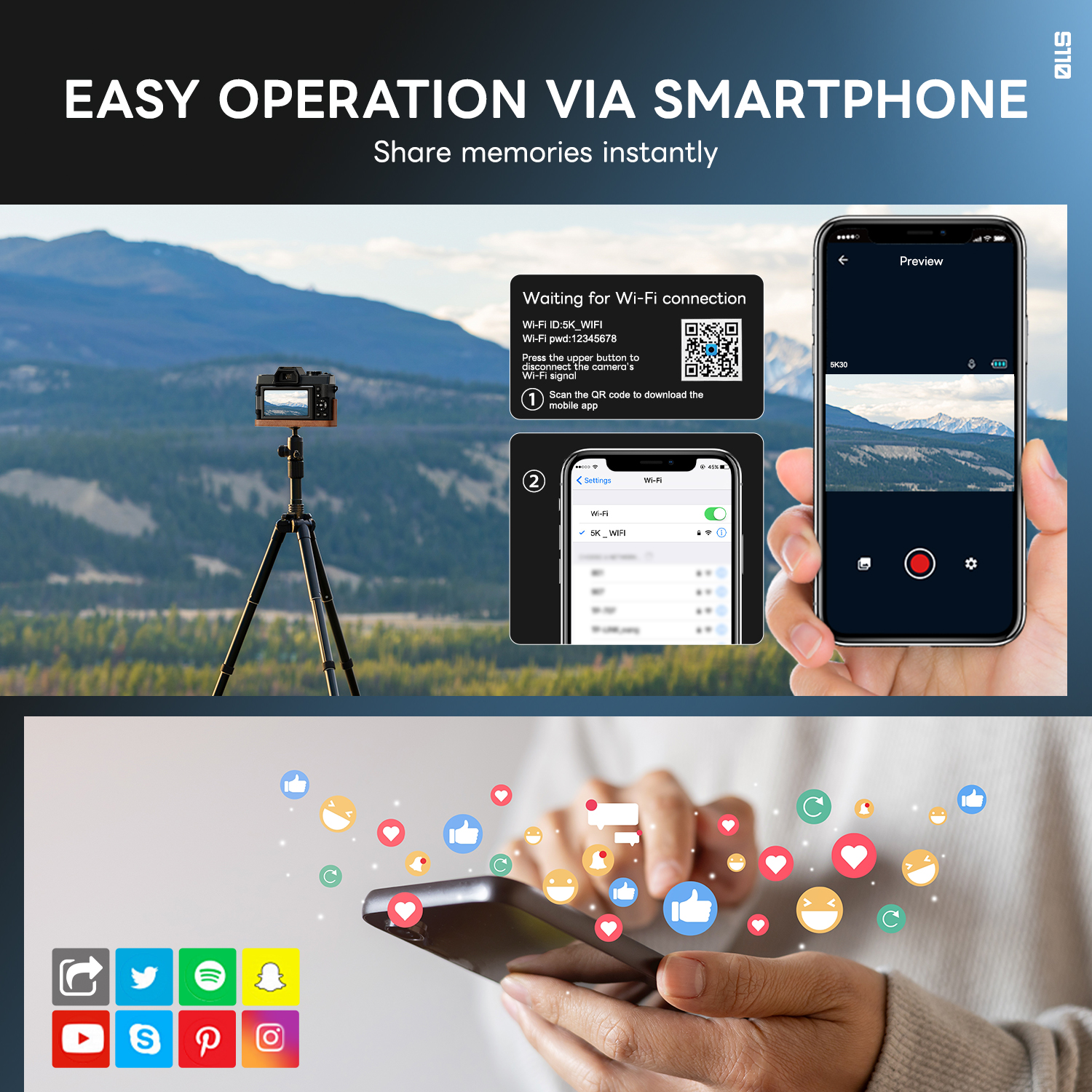 NBD 5K 48MP Digital Cameras fo - Japanese Lifestyle App ulasan dan harga