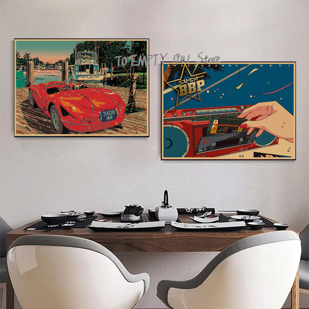 Anime Style Pop Art Japanese C - Japanese Lifestyle Anime ulasan dan harga