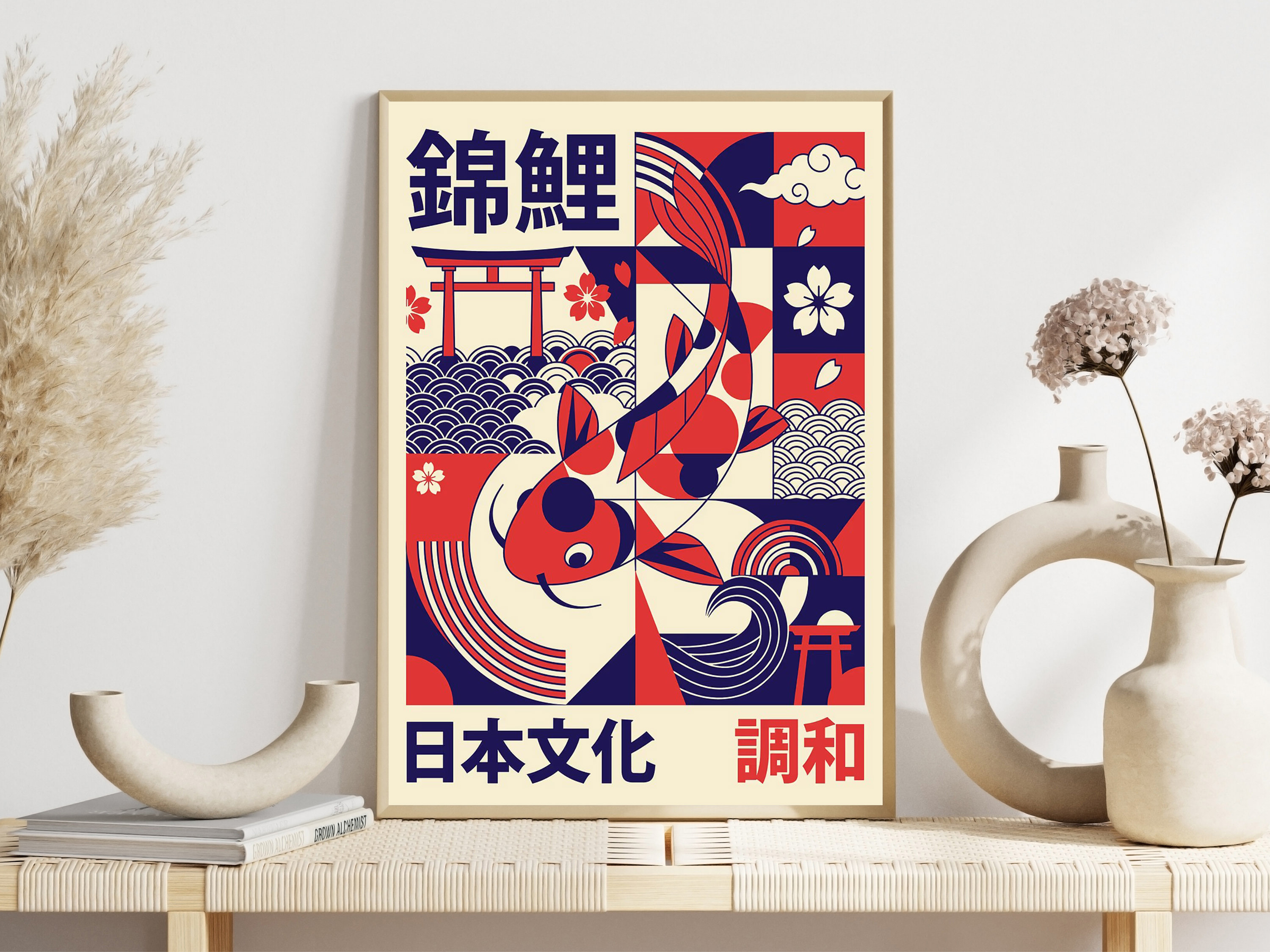 Modern Japanese Yokai Art Matc - Japanese Culture Lifestyle ulasan dan harga