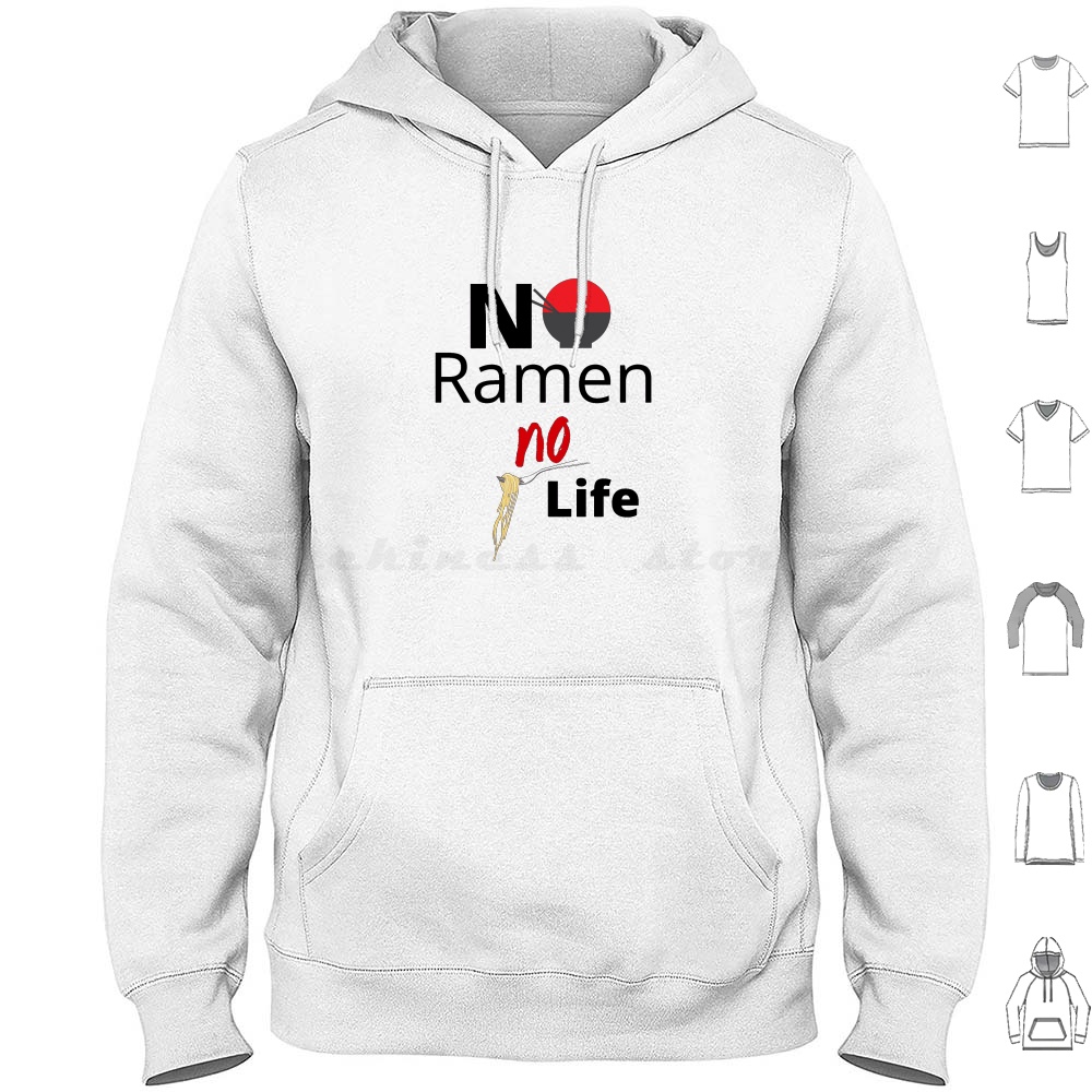 No Ramen No Life Hoodie Cotton - Japanese Lifestyle And Food ulasan dan harga
